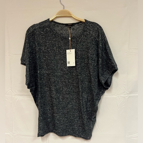 NEW QUINCE Brushed Short Sleeve Lounge Tee Size: XS - Picture 4 of 6